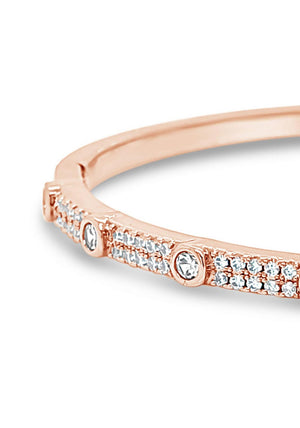 Absolute Diamond Bangle, Rose Gold