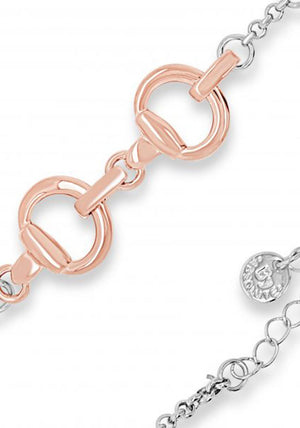 Absolute Link Bracelet, Rose Gold & Silver