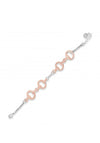 Absolute Link Bracelet, Rose Gold & Silver