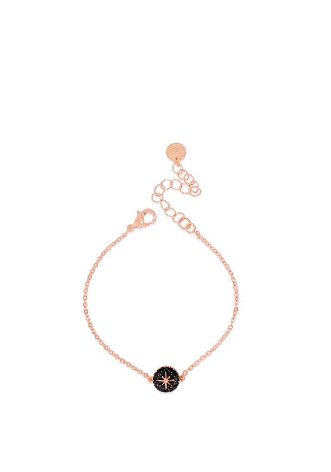 Absolute Hematite North Star Bracelet, Rose Gold