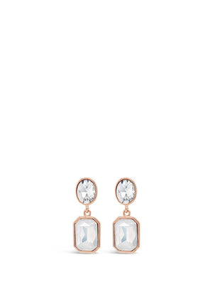Absolute Gold Opal Rectangular Drop Earrings, E2087RS