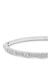 Absolute Diamond Bangle, Silver