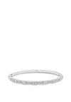 Absolute Diamond Bangle, Silver