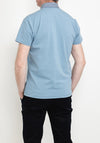 Advise Contrast Trim Polo Shirt, Slate