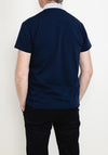 Advise Contrast Trim Polo Shirt, Navy