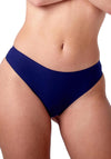 After Eden Unlimited 2 Pack One Size Thong, Blue & Navy