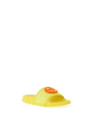 Agatha Ruiz De La Prada Glitter Smiley Sliders, Yellow