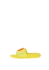 Agatha Ruiz De La Prada Glitter Smiley Sliders, Yellow