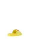Agatha Ruiz De La Prada Glitter Smiley Sliders, Yellow