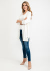 Seventy1 One Size Long Fine Cardigan, Cream