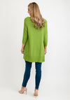 Seventy1 One Size Long Fine Cardigan, Green
