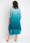 Alquema One Size Ombre Chiffon Dress & Jacket, Lakehouse