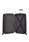 American Tourister Aero Racer Large 4 Wheel Suitcase, Black