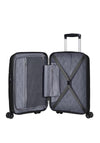 American Tourister Bon Air DLX 4 Wheel Cabin Size Suitcase, Black