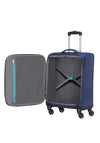 American Tourister Heat Wave Cabin Suitcase, Combat Navy
