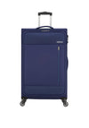 American Tourister Heat Wave Large Suitcase, Combat Navy
