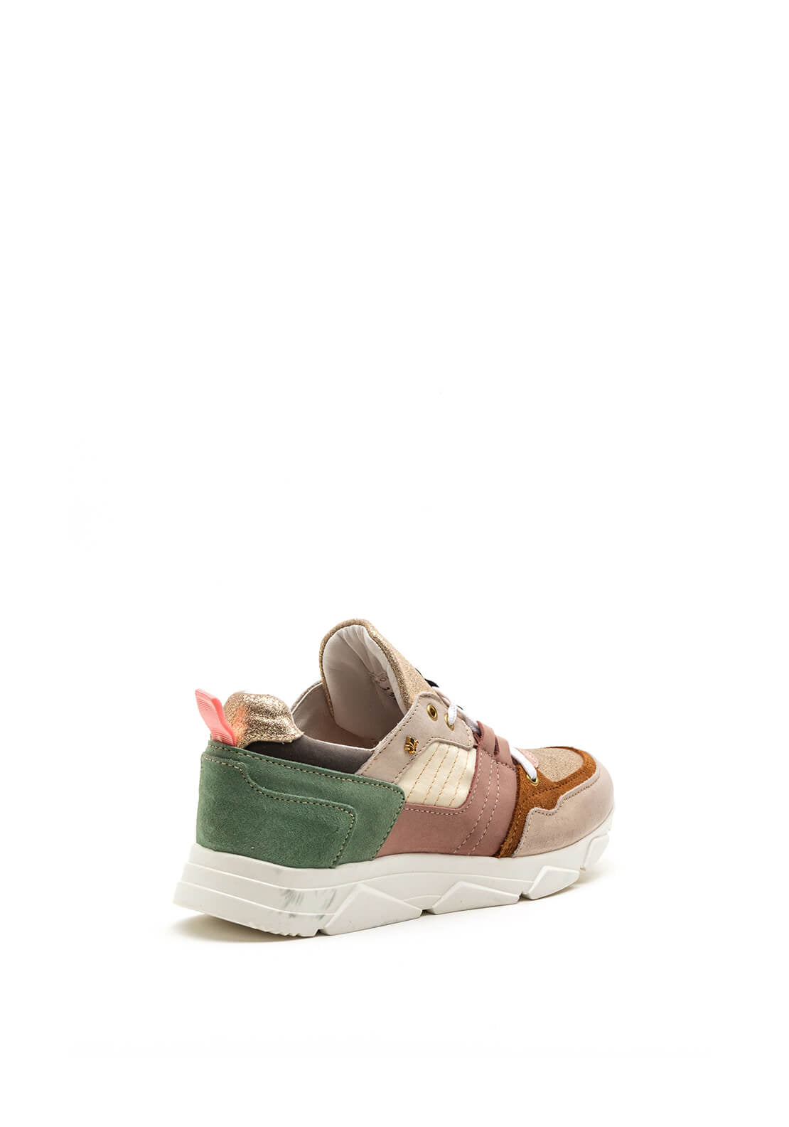 Amy Huberman Jeans Retro Colour Block Trainer, Multi