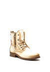 Amy Huberman Rebound Lace Up Biker Boot, Cream