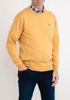 Andre Kilkee Cotton Crew Neck Sweater, Gold