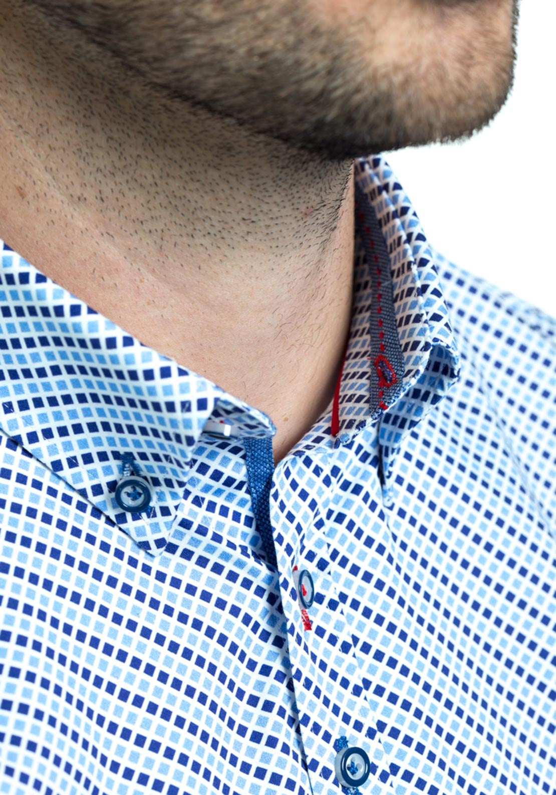 Andre Liffey Long Sleeve Shirt, Blue