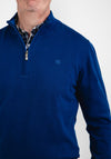Andre Arklow Half Zip Sweater, Ink
