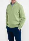 Andre Arklow Half Zip Sweater, Sage