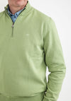 Andre Arklow Half Zip Sweater, Sage