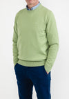 Andre Barna Crew Neck Sweater, Sage