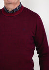 Andre Rush Crew Neck Sweater, Merlot