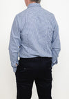 Andre Eton Checked Shirt, Navy
