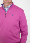 Andre Killiney Quarter Zip Sweater, Orchid