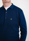 Andre Skerries Long Sleeve Sweater, Navy