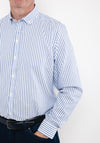Andre Cadiz Stripe Shirt, Blue