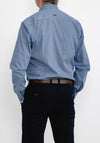 Andre Ian Diamond Print Shirt, Navy