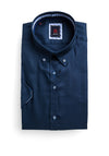 Andre Liffey Short Sleeve Shirt, Navy
