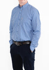 Andre Shane Gingham Shirt, Navy