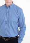 Andre Shane Gingham Shirt, Navy