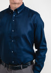 Andre Liffey Long Sleeve Shirt, Navy