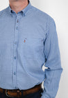 Andre Owen Check Shirt, Blue & Navy