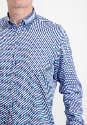 Andre Clarke Long Sleeve Shirt, Orchid