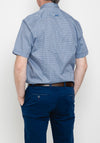 Andre Clarke Short Sleeve Geo Print Shirt, Taupe