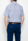 Andre Dunne Short Sleeve Check Shirt, Orchid
