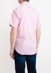 Andre Murphy Gingham Short Sleeve Shirt, Pink