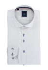 A2 Andre Corfu Cotton Shirt, White