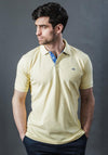 Andre Alex Short Sleeve Polo Shirt, Yellow