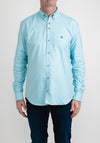Andre Cox Long Sleeve Shirt, Aqua