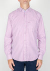 Andre Shepherds Long Sleeve Check Shirt, Purple Multi