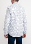 Andre Derby Long Sleeve Floral Shirt, Navy