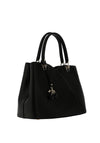 Zen Collection Cherry Charm Satchel Bag, Black