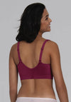 Anita Lynn Mastectomy Bra, Rose Wine